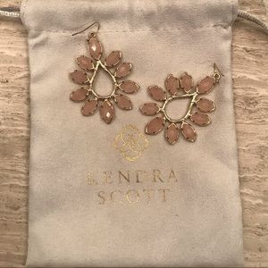 Kendra Scott Nyla Earrings | rose quartz